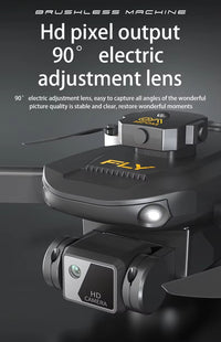 Z102 4K HD Foldable Shock-Absorbing EIS Anti-Shake Smart Drone