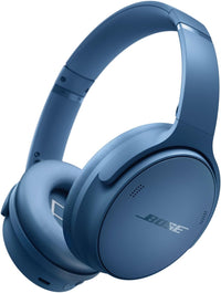 Bose QuietComfort Headphones - Wireless Bluetooth Headphones, Active Over Ear Noise Cancelling and Mic, USB-C Charging, Deep Bass, Up to 24 Hours of Playtime, Moonlight Grey - Limited Edition Color