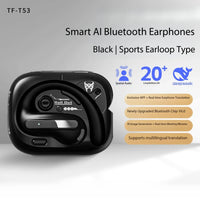 AI Translation Intelligent Open Earphone OWS Bluetooth 6.0 Ultra Long Battery Life ENC Noise Cancelling Sports Office Earphones